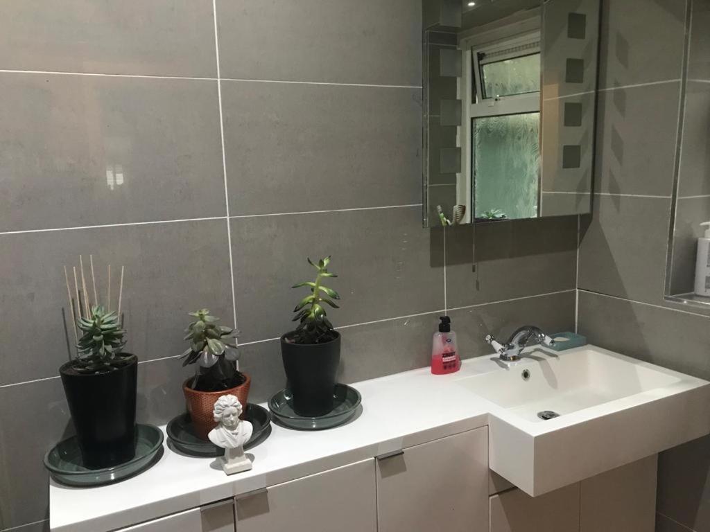 Cozy Double Bedroom In Stunning Bungalow On River Thames - Near Thorpe Park/Royal Holloway University/20Mins From Heathrow Staines-upon-Thames ภายนอก รูปภาพ